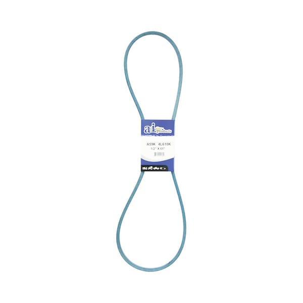 A & I Products Aramid Blue V-Belt (1/2" X 61" ) 13" x4" x1" A-A59K - main